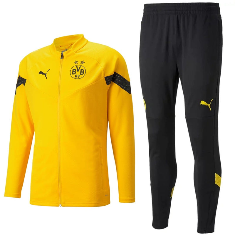 Puma Borussia Dortmund ジャージ上下セット BVB Borussia Dortmund bench training tracksuit 2022/23 - Puma
