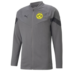 BVB Borussia Dortmund grey bench training tracksuit 2022/23 - Puma