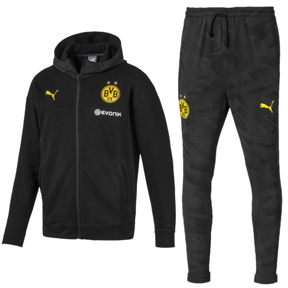 Borussia Dortmund Casual presentation Soccer tracksuit 2019/20 - Puma - SoccerTracksuits.com