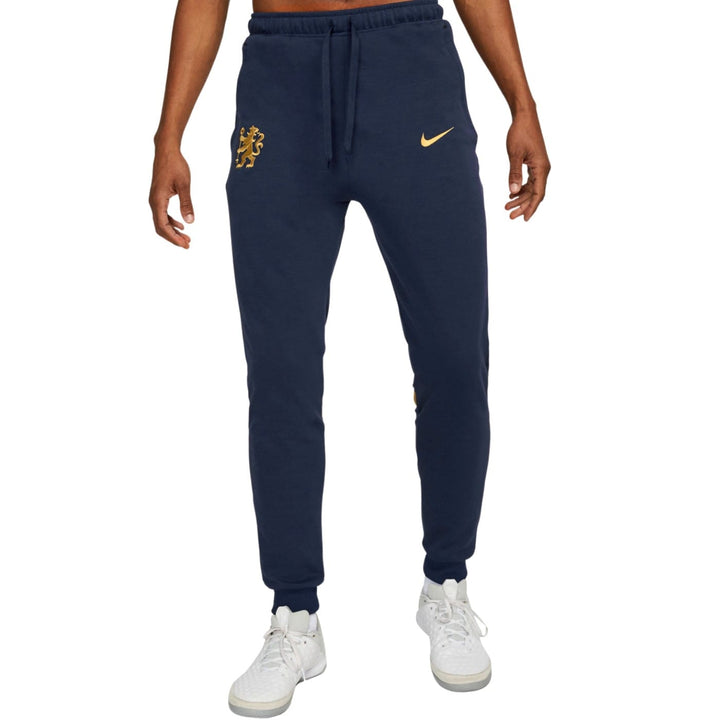 Chelsea FC navy Casual travel presentation tracksuit 2022 - Nike