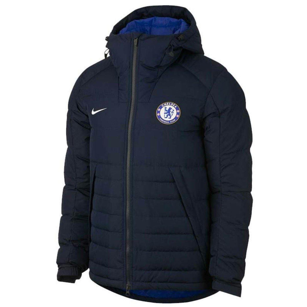 Chelsea soccer presentation bomber padded jacket 2017/18 - Nike - SoccerTracksuits.com