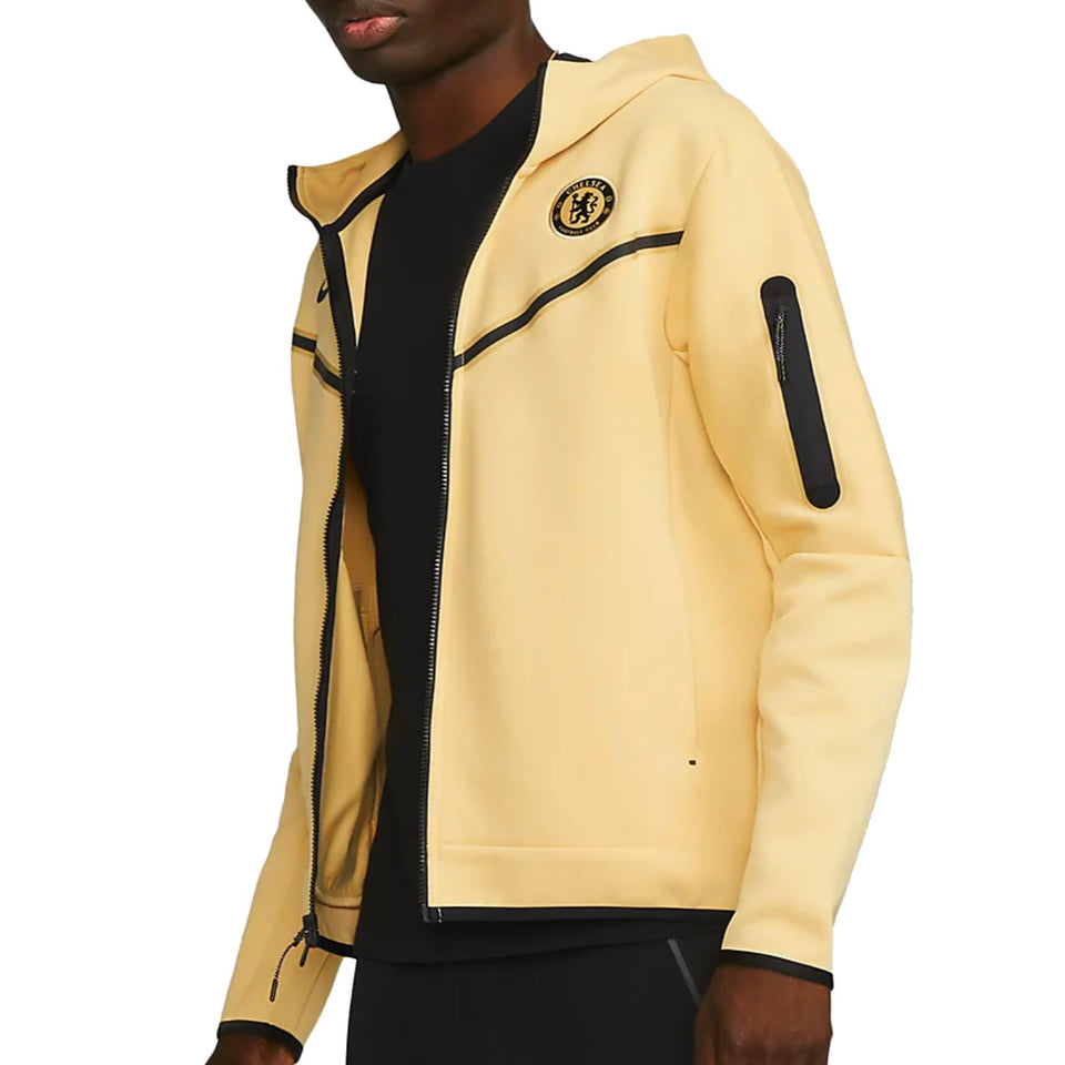 Chelsea FC Tech Fleece gold/black presentation jacket 2022/23 - Nike