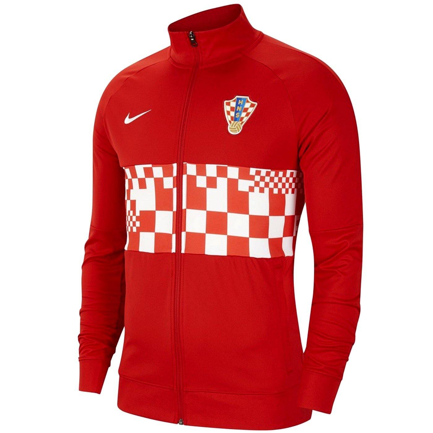 Croatia pre-match presentation Soccer tracksuit 2020/21 Nike