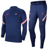 Croatia navy training technical Soccer tracksuit 2020/21 - Nike - SoccerTracksuits.com