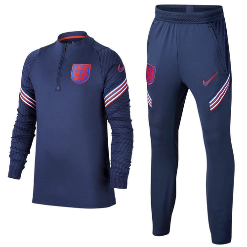 Kids - England training technical Soccer tracksuit 2020/21 navy - Nike - SoccerTracksuits.com