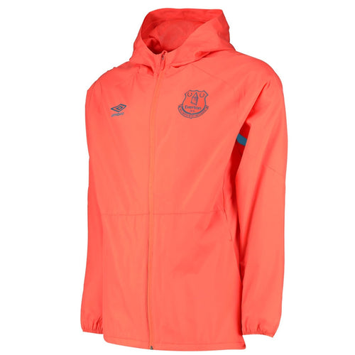 Everton FC Soccer training rain jacket 2020 orange - Umbro