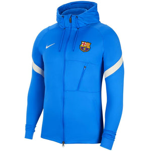 FC Barcelona blue hooded presentation tracksuit 2021/22 - Nike