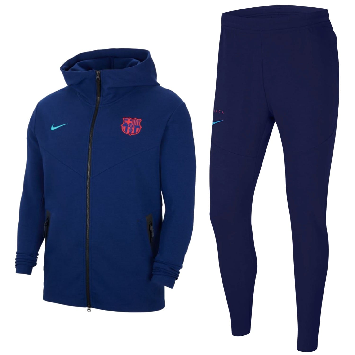 Buy FC Barcelona Tech pro presentation tracksuit 2020/21 Nike