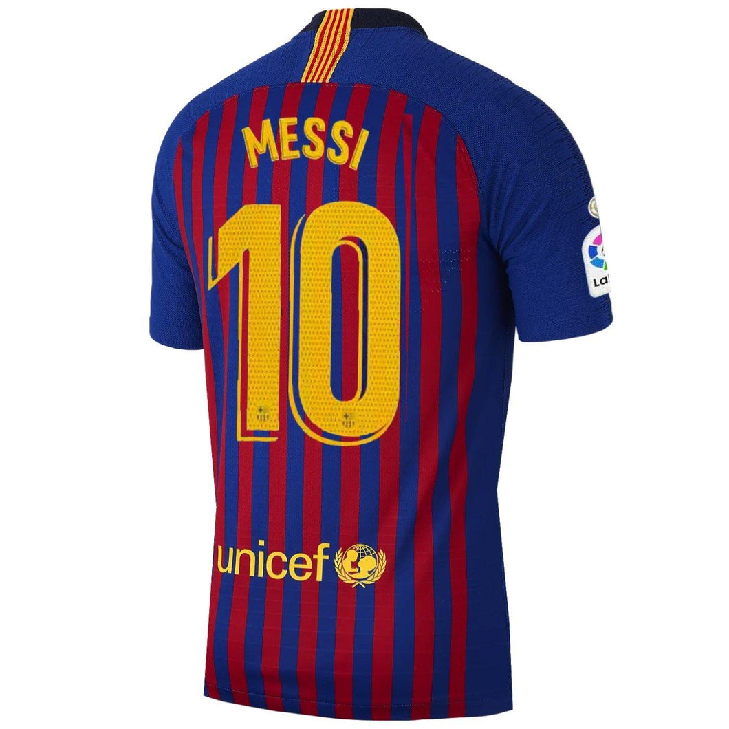 FC Barcelona Messi 10 Player Issue soccer jersey 2018/19 - Nike –