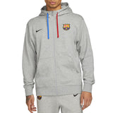 FC Barcelona light grey Casual fleece tracksuit 2022/23 - Nike