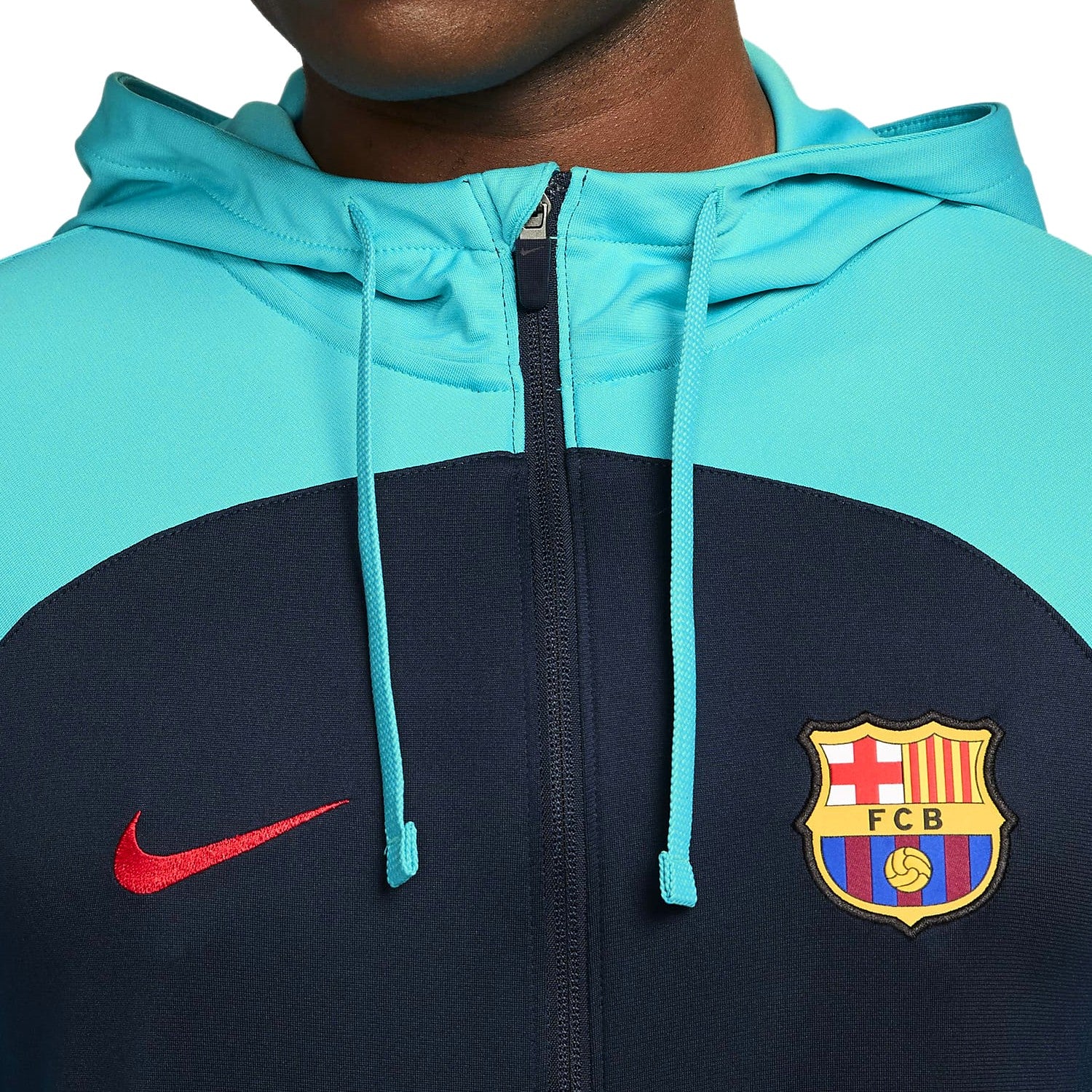 Barcelona Jacket Tracksuit 2022/23 Black