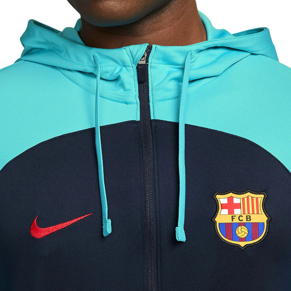 FC Barcelona hooded training presentation tracksuit 2022/23 - Nike ...