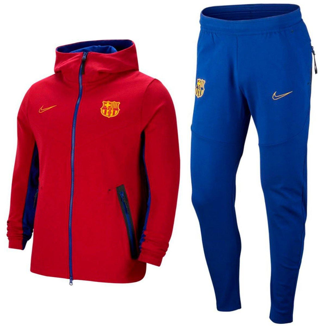 FC Barcelona Tech pro presentation soccer tracksuit 2020/21 - Nike - SoccerTracksuits.com