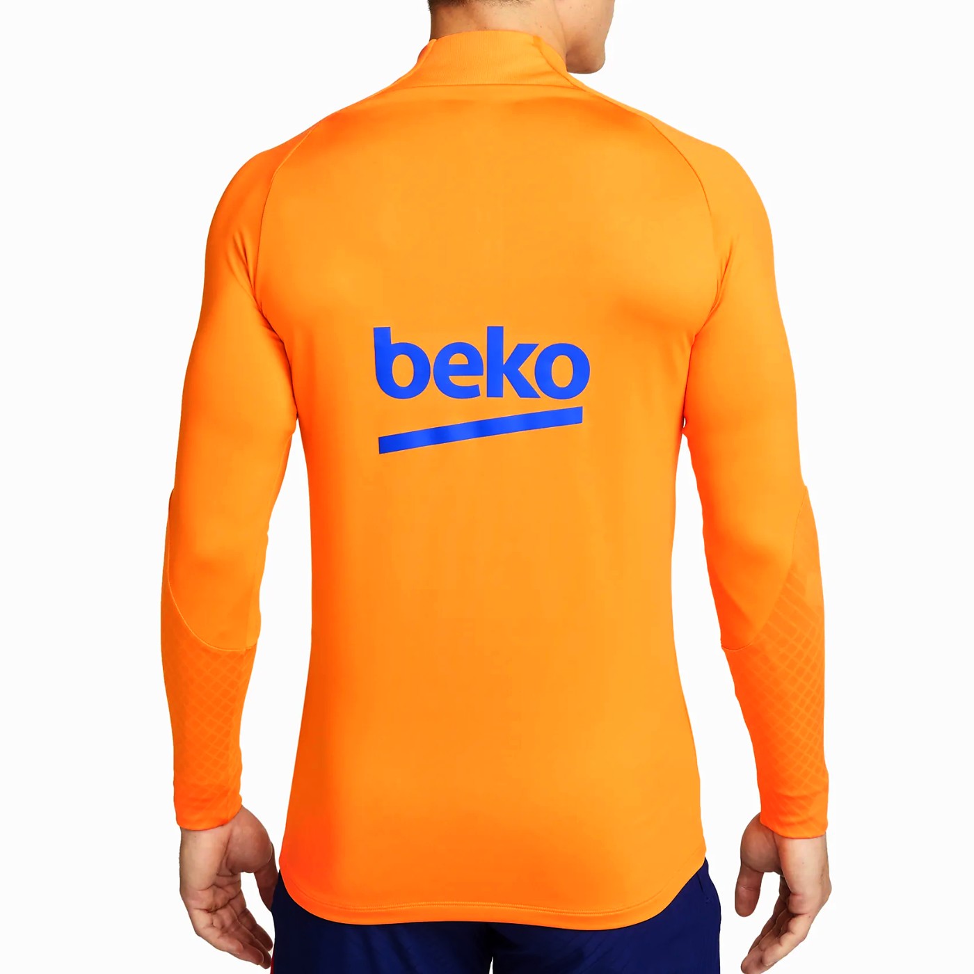 Nike 2021-2022 Barcelona Strike Training Shirt (Orange)