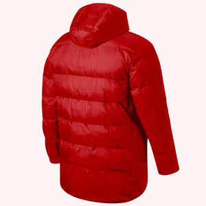 Liverpool FC soccer training bench padded jacket 2019/20 red - New Balance - SoccerTracksuits.com