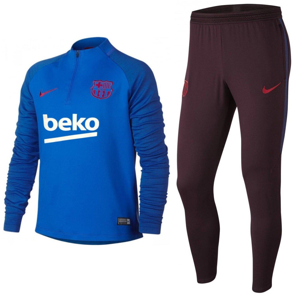 FC Barcelona soccer training technical tracksuit 2019/20 - Nike - SoccerTracksuits.com