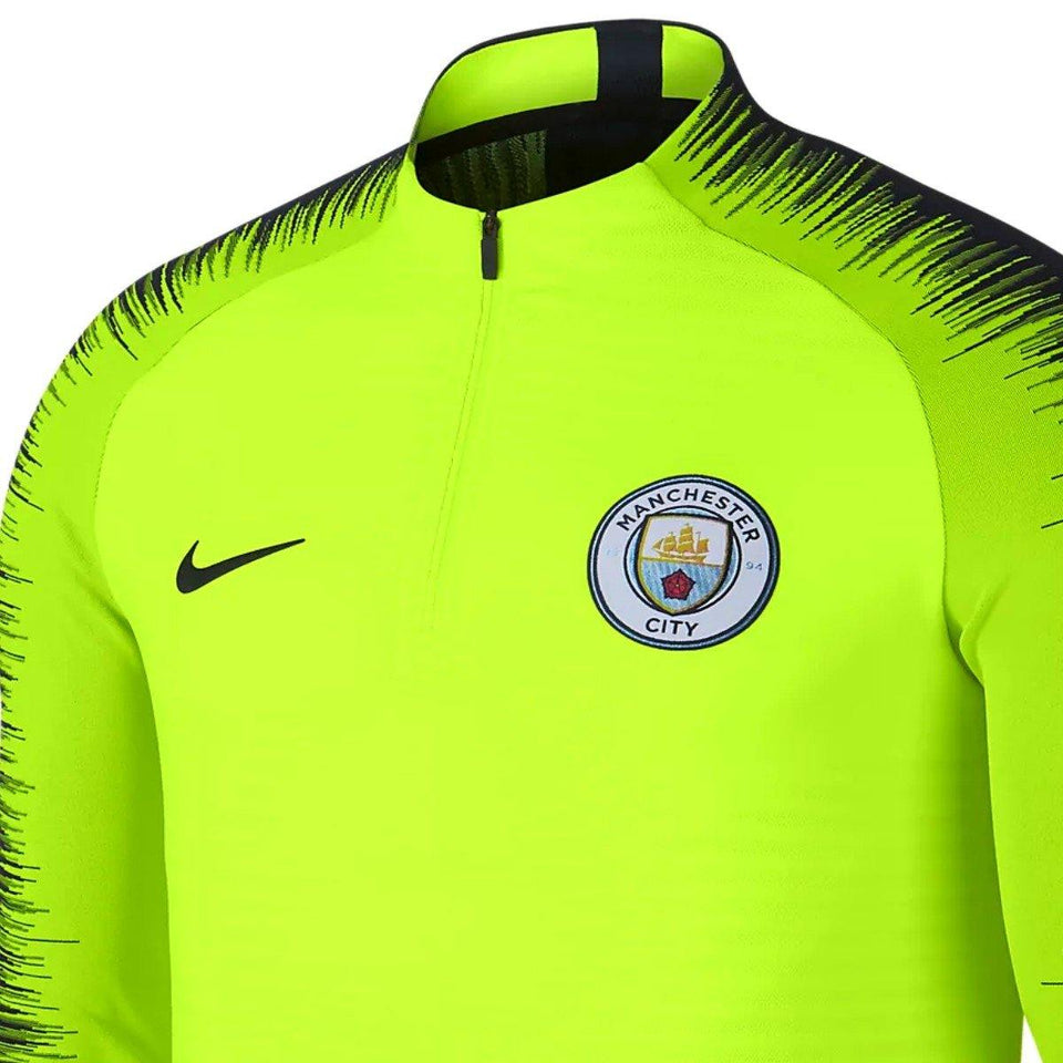 Manchester City FC fluo Vaporknit Technical Soccer Tracksuit 2019 - Nike - SoccerTracksuits.com