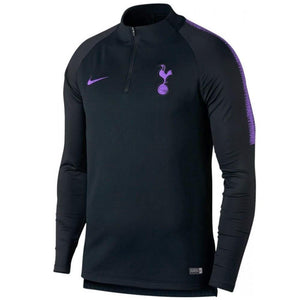Long Sleeves Polo Shirt,2018 Tottenham Hotspur Black Training