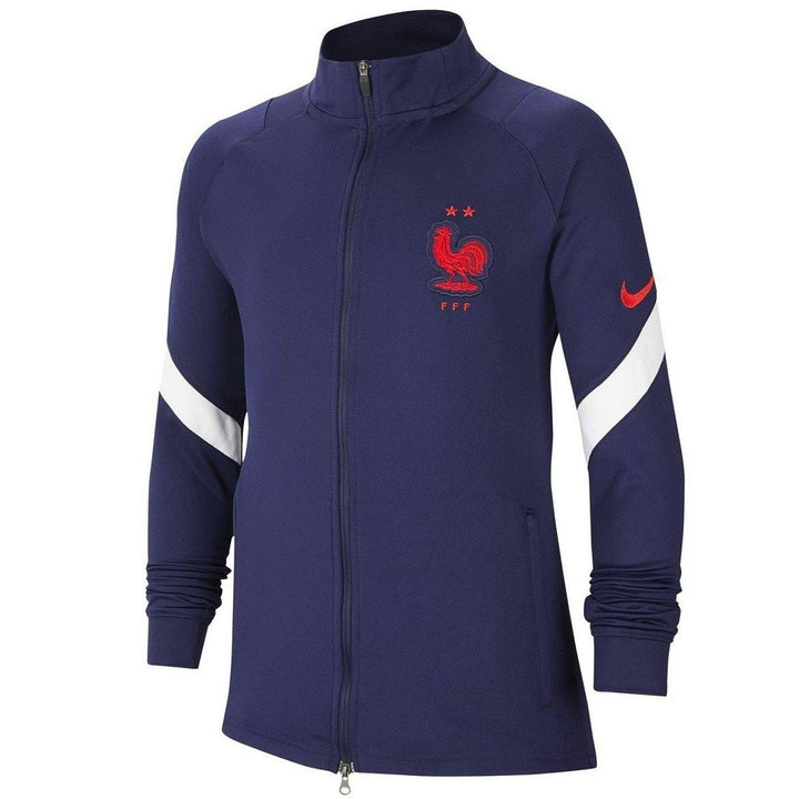 Kids - France training presentation Soccer tracksuit 2020/21 navy - Nike