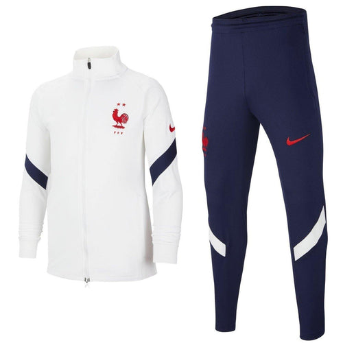 Kids - France training presentation Soccer tracksuit 2020/21 - Nike - SoccerTracksuits.com