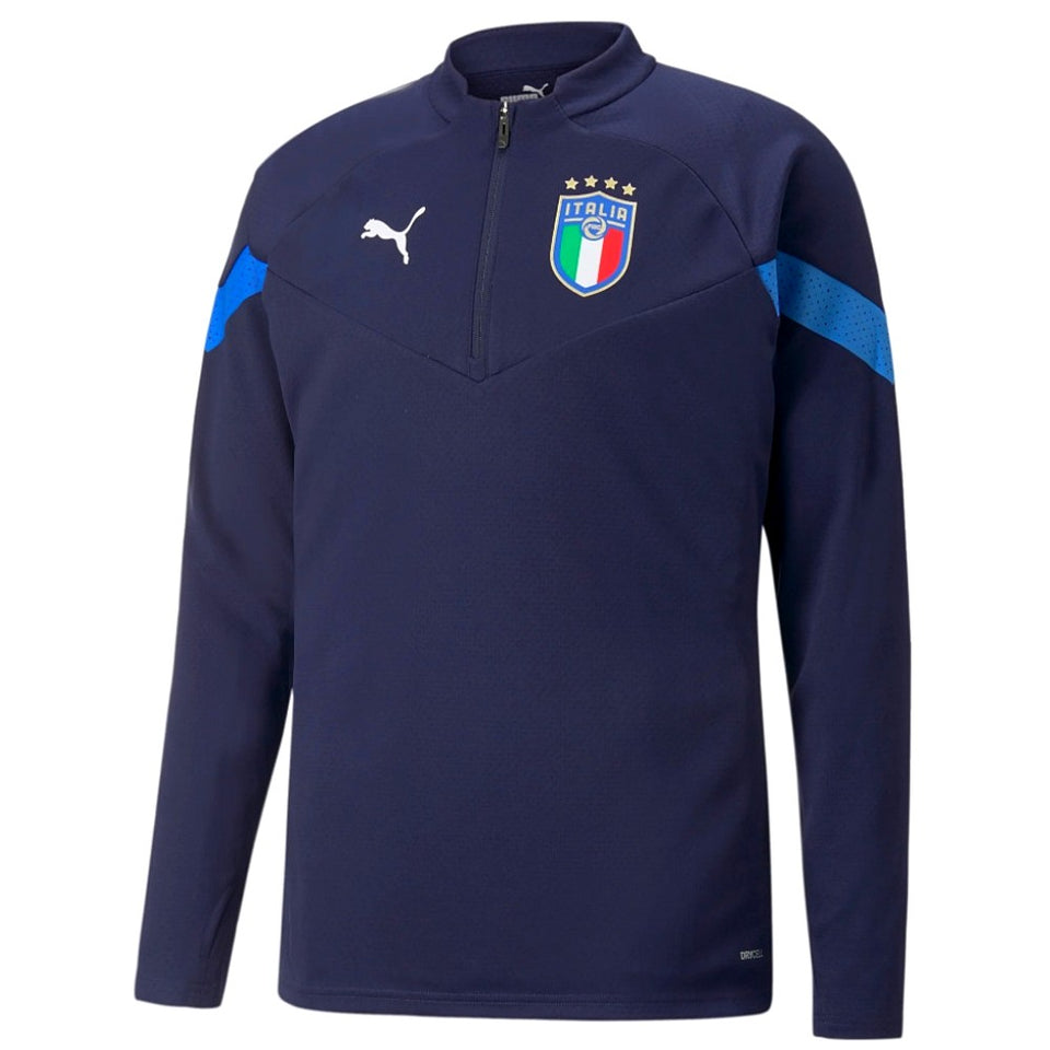 Italy national team technical training Soccer tracksuit 2022/23 navy - Puma