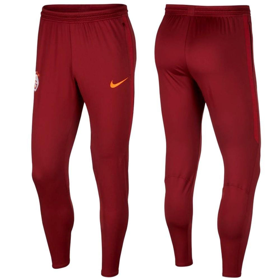 Galatasaray Nike training tracksuit featuring red pants with a sleek fit and iconic Nike logo