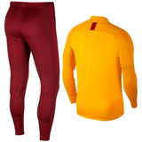 Galatasaray Nike training tracksuit featuring a red and yellow design for comfortable practice sessions