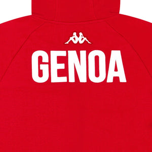 Genoa CFC Soccer training presentation hooded jacket 2021 - Kappa
