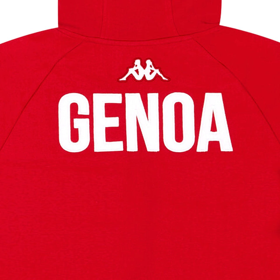 Genoa CFC Soccer training presentation hooded jacket 2021 - Kappa