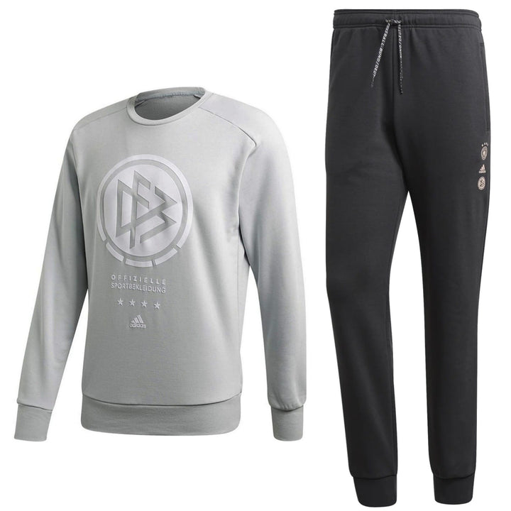 Germany SSP Casual crew presentation tracksuit 2021/22 - Adidas