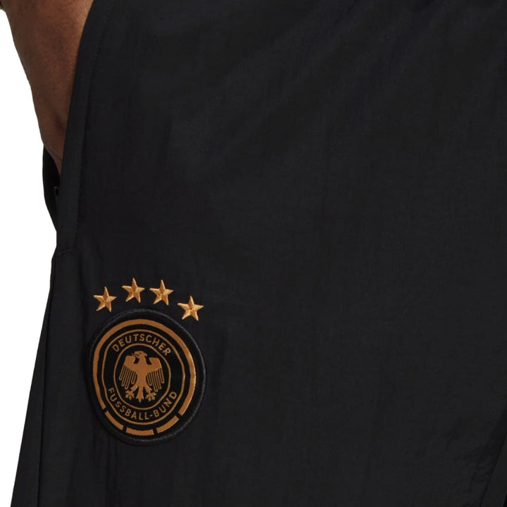 Germany black presentation Soccer tracksuit 2022/23 - Adidas