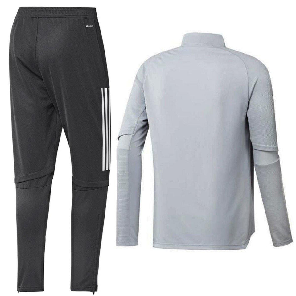 Germany light grey training technical Soccer tracksuit 2020 - Adidas - SoccerTracksuits.com