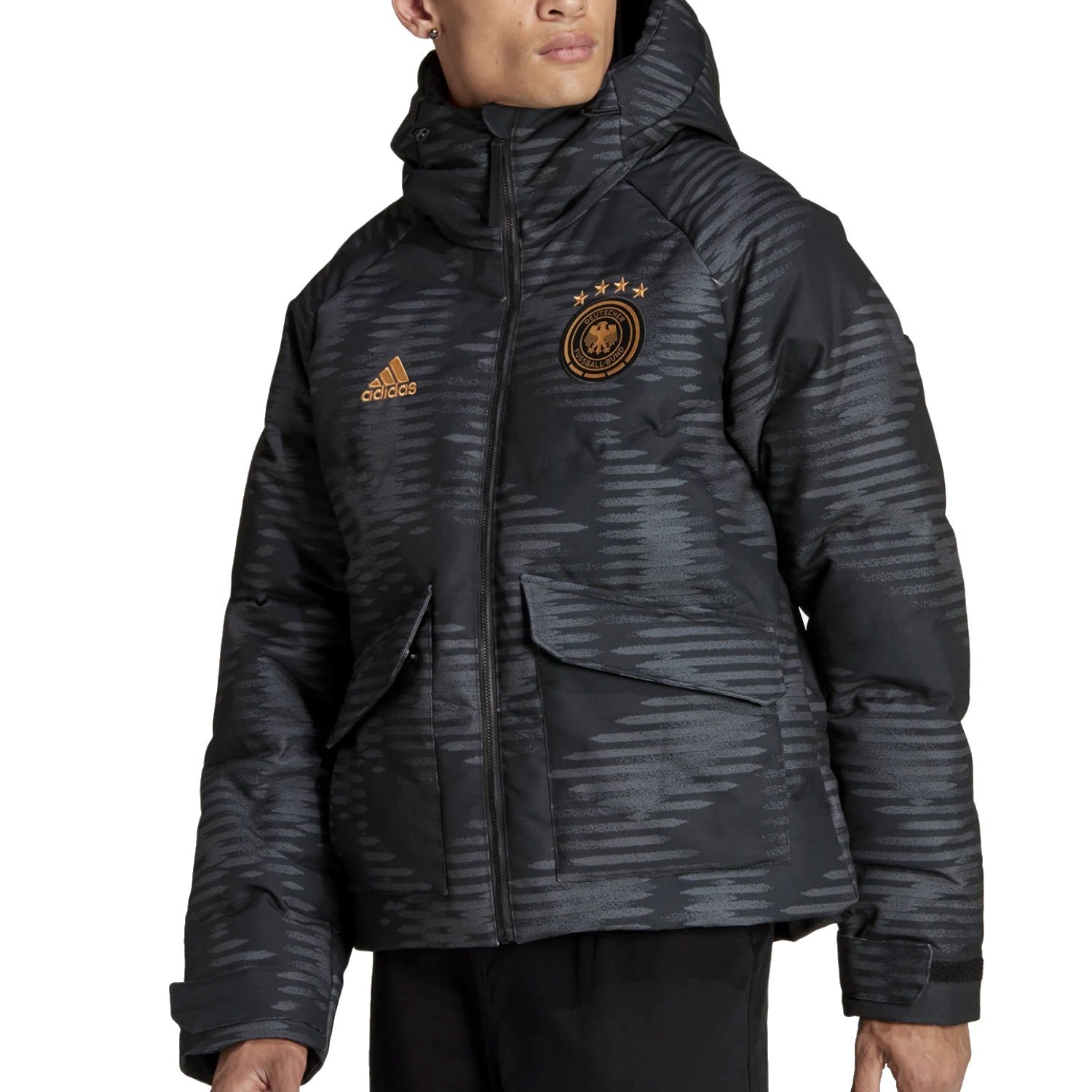 I navnet rester Isolere Germany casual padded bomber jacket 2022/23 - Adidas – SoccerTracksuits.com