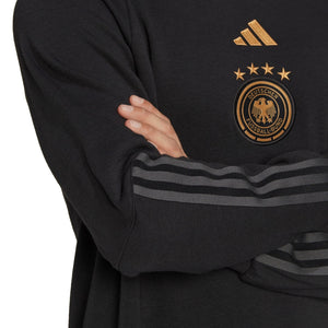Germany Soccer black training sweat tracksuit 2022/23 - Adidas