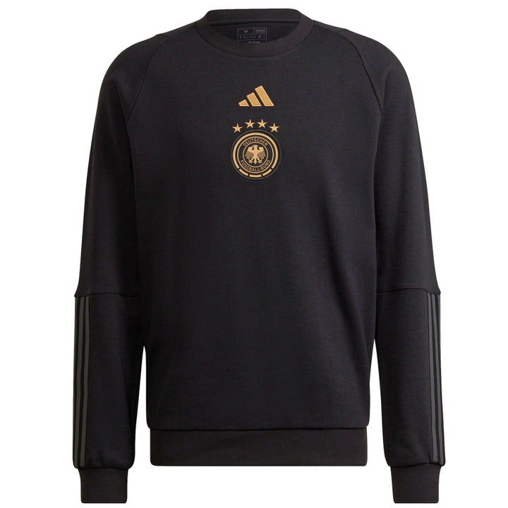 Germany Soccer black training sweat tracksuit 2022/23 - Adidas