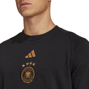 Germany Soccer black training sweat tracksuit 2022/23 - Adidas