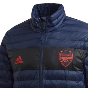 Arsenal FC soccer navy light padded jacket 2019/20 - Adidas - SoccerTracksuits.com