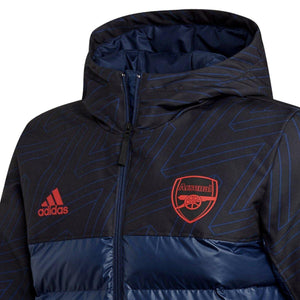 Arsenal FC soccer navy down padded jacket 2019/20 - Adidas - SoccerTracksuits.com
