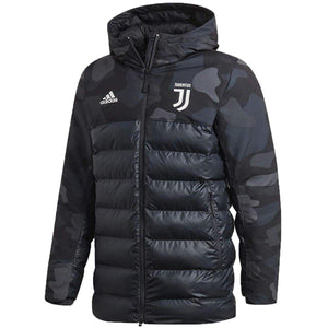 Juventus soccer navy down padded jacket 2019/20 - Adidas - SoccerTracksuits.com
