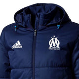 Olympique Marseille winter training bench soccer jacket 2018 - Adidas - SoccerTracksuits.com