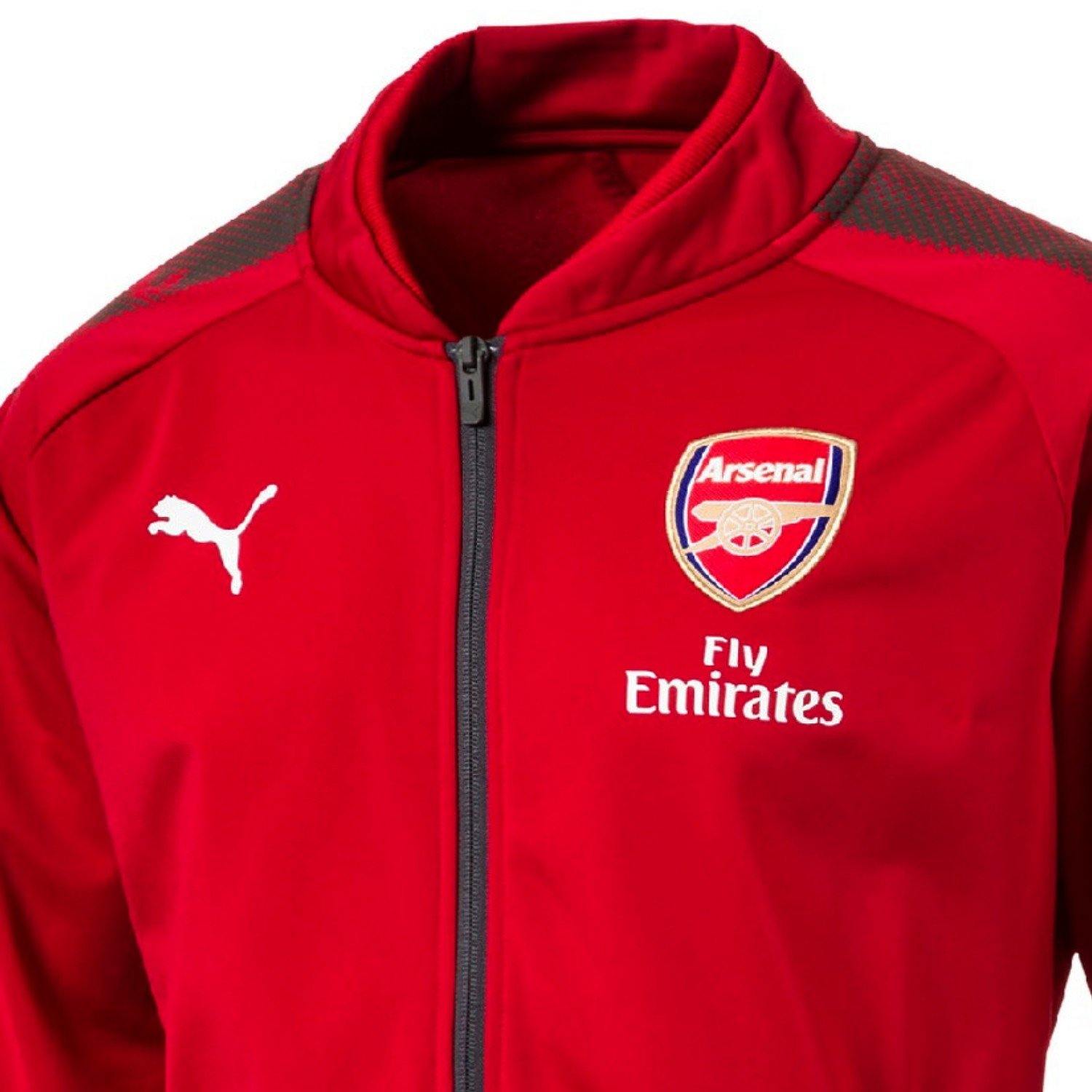 Arsenal training presentation soccer jacket 2017/18 red - Puma