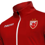 Red Star Belgrade soccer presentation jacket 2017/18 - Macron - SoccerTracksuits.com