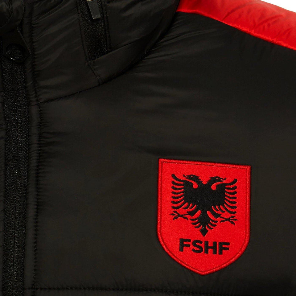Albania soccer presentation bomber padded jacket 2019/20 - Macron - SoccerTracksuits.com