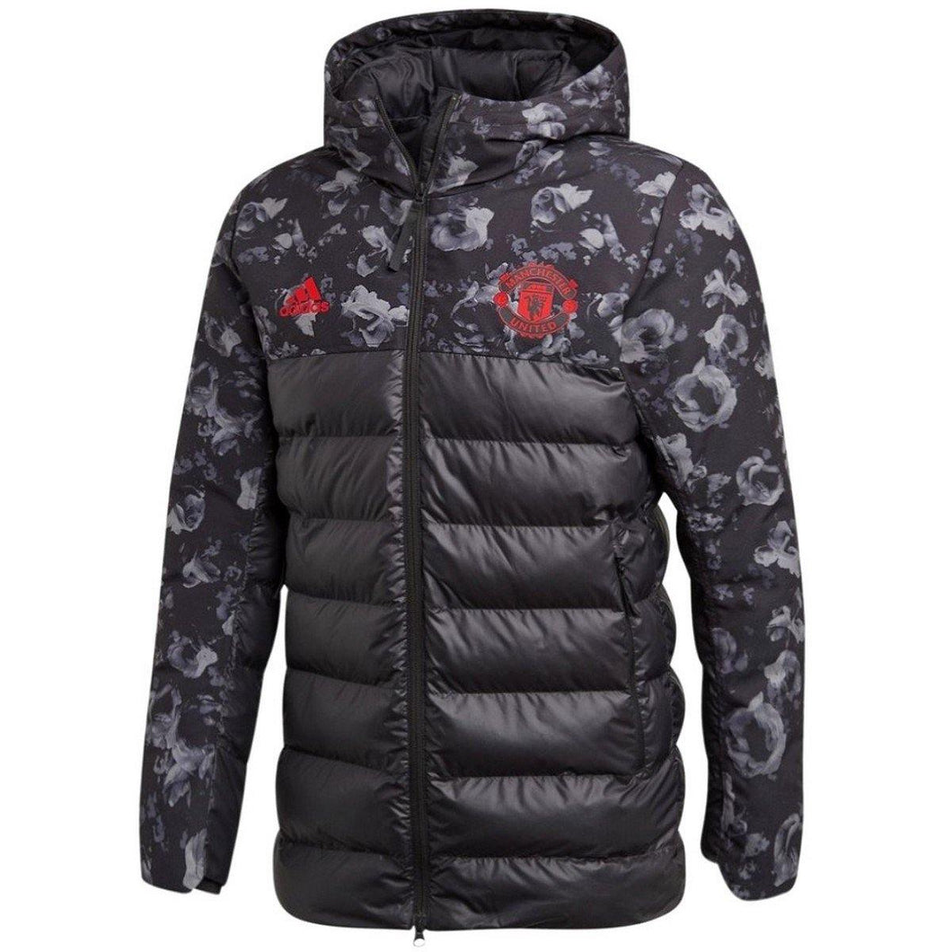 Manchester United soccer down padded jacket 2019/20 - Adidas - SoccerTracksuits.com
