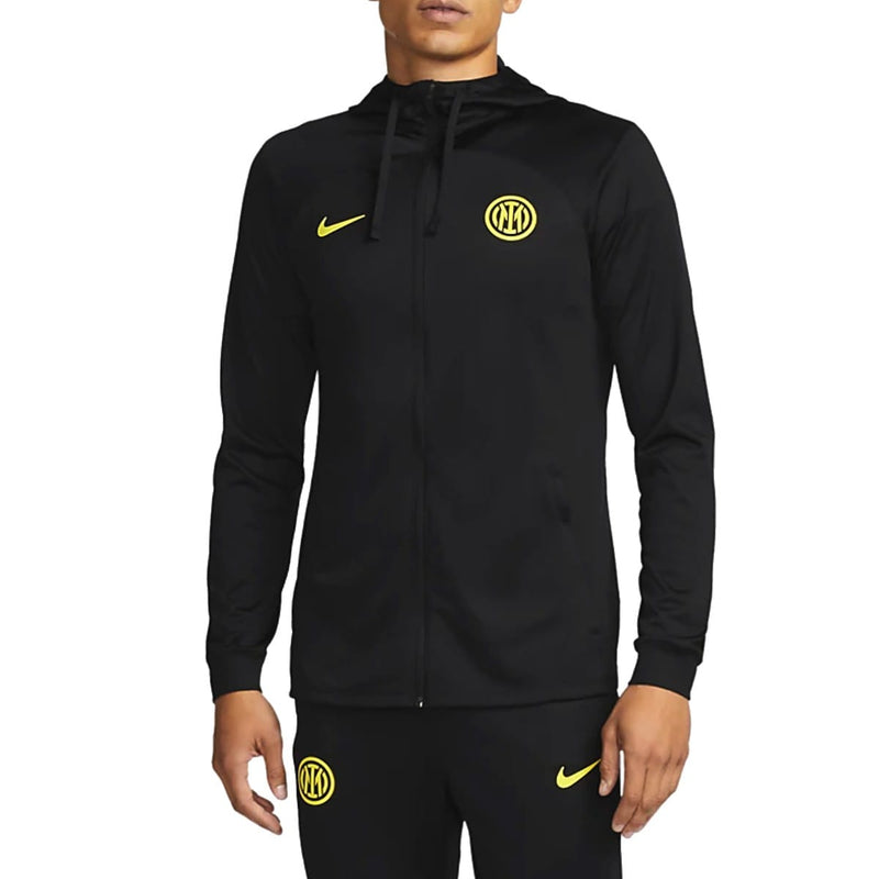 Inter Milan UCL black hooded training tracksuit 2022/2023 Nike