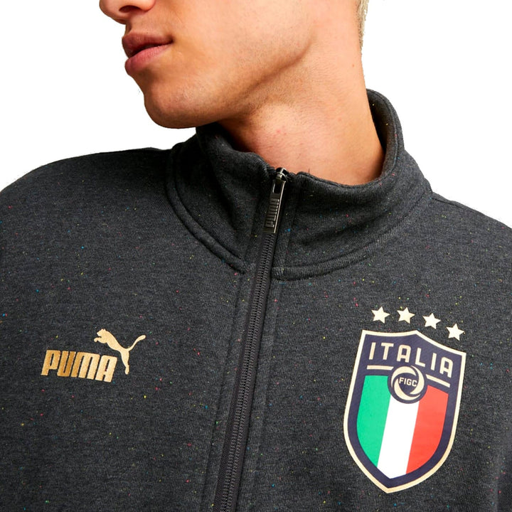 Italy dark grey Casual Fans presentation tracksuit 2022/23 - Puma