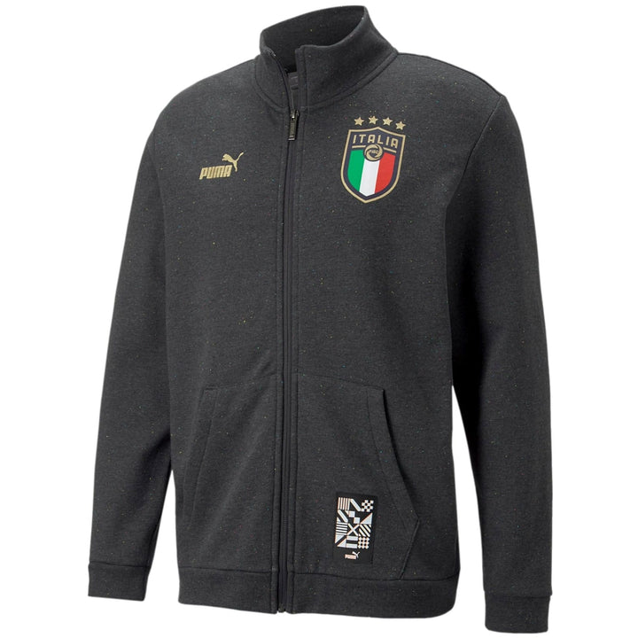 Italy dark grey Casual Fans presentation tracksuit 2022/23 - Puma