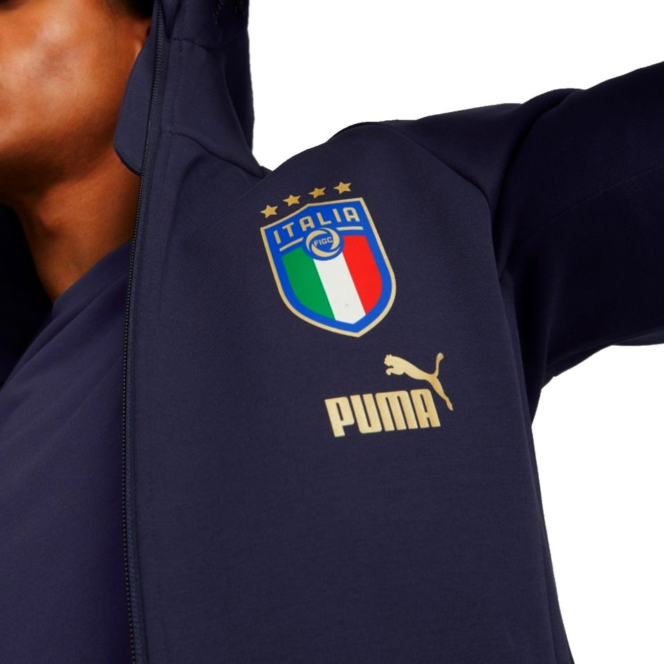 Italy navy Casual presentation Soccer tracksuit 2022/23 - Puma