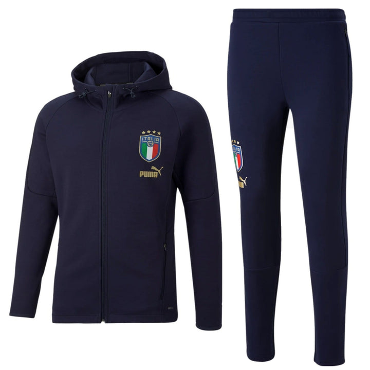 Italy navy Casual presentation Soccer tracksuit 2022/23 - Puma