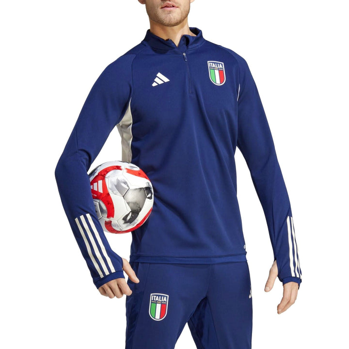 Italy training technical Soccer tracksuit 2023/24 navy - Adidas
